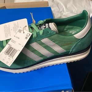 Adidas Rivalry Lux Low Box in Bold Blue